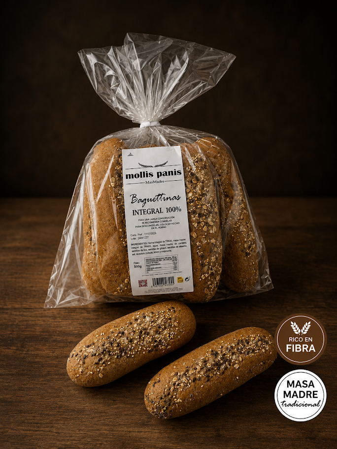 Baguettinas integrales 100% Baguettinas integrales 100%