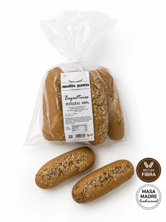 Whole Wheat Baguettinas