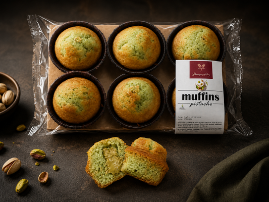 Muffins de pistácio