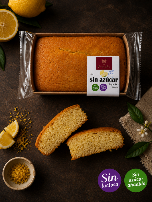Bolo de limão sem açúcar
